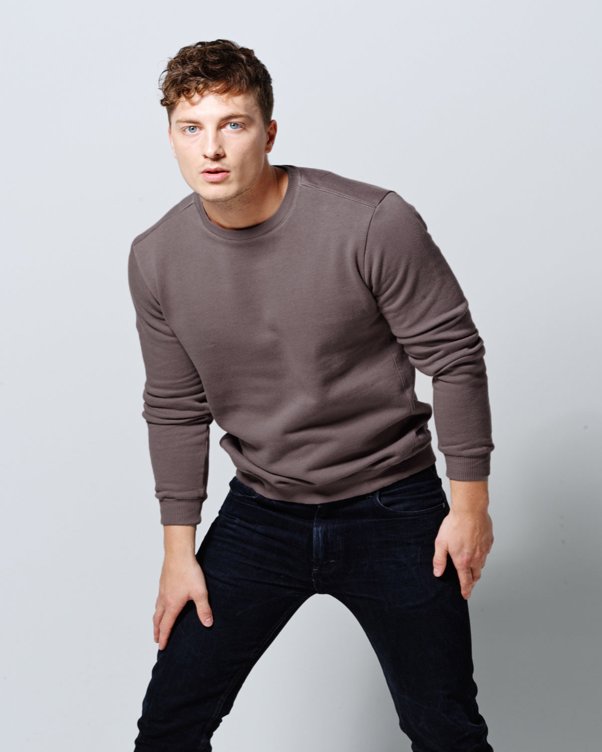 SWEATSHIRT PALE LILAC-Sweatshirt-Blankdays
