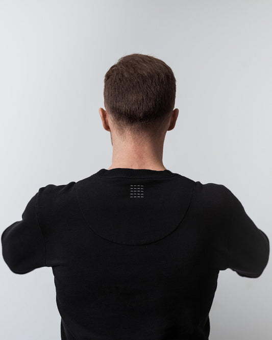 SWEATSHIRT BLACK-Sweatshirt-Blankdays