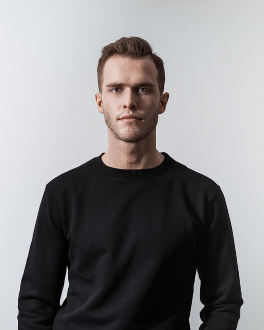 SWEATSHIRT BLACK-Sweatshirt-Blankdays