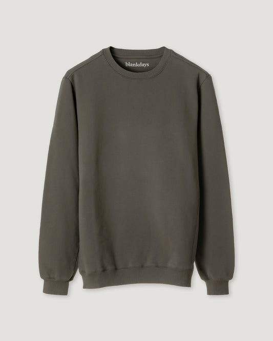 SWEATSHIRT ARMY OLIVE-Sweatshirt-Blankdays