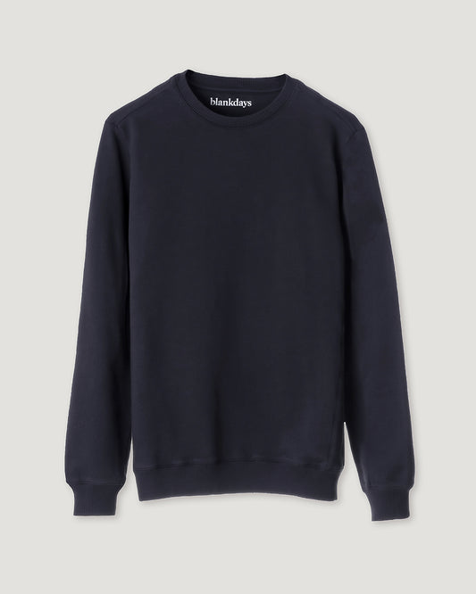 SWEATSHIRT NAVY-Sweatshirt-Blankdays