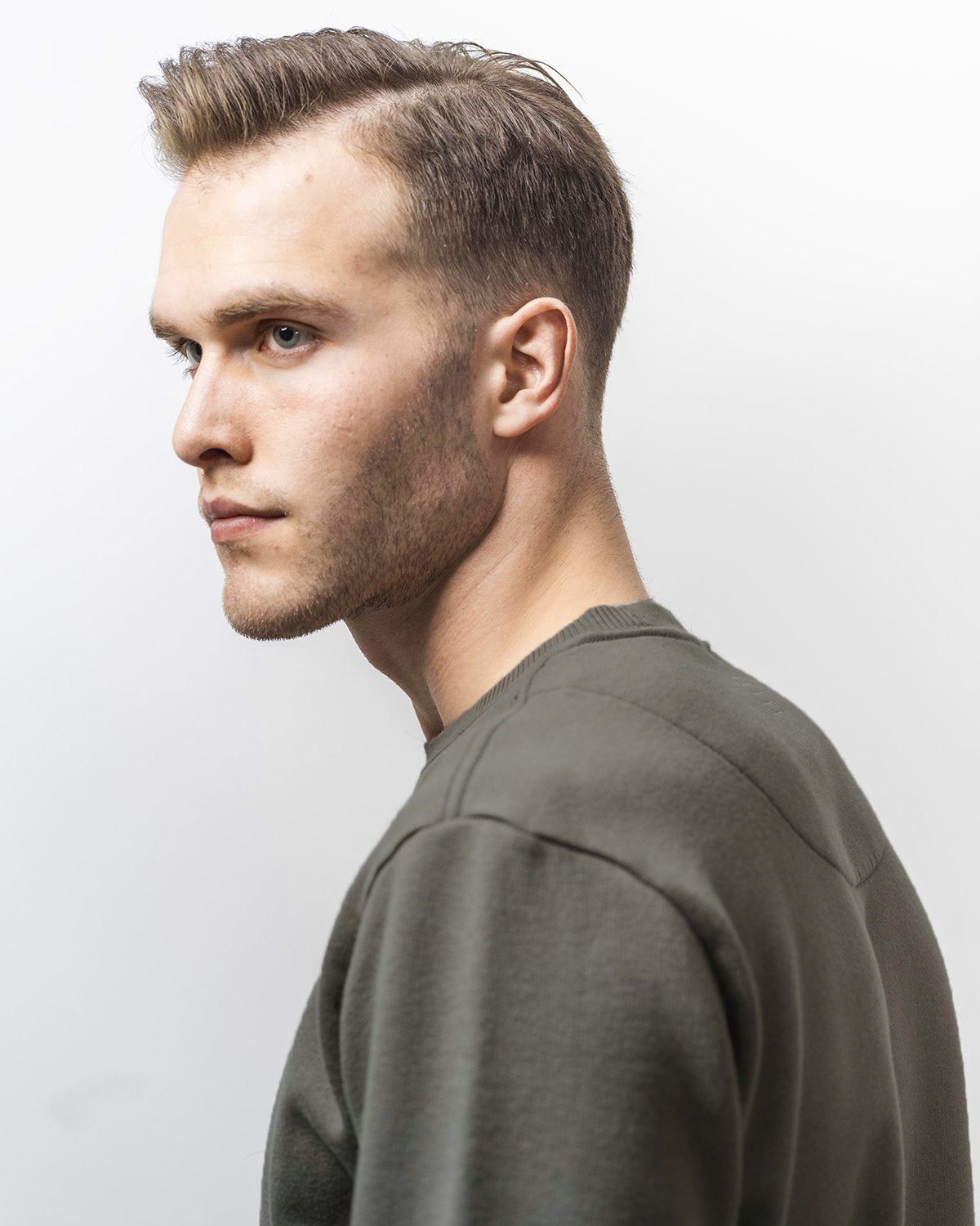 SWEATSHIRT ARMY OLIVE-Sweatshirt-Blankdays