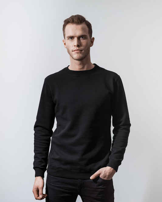 SWEATSHIRT BLACK-Sweatshirt-Blankdays