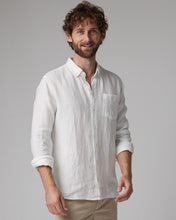 Load image into Gallery viewer, THE LINEN SHIRT WHITE
