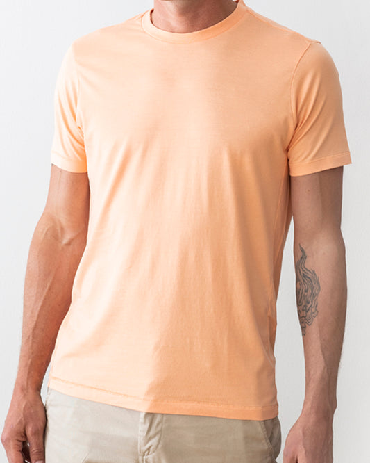 TENCEL T-SHIRT APRICOT 