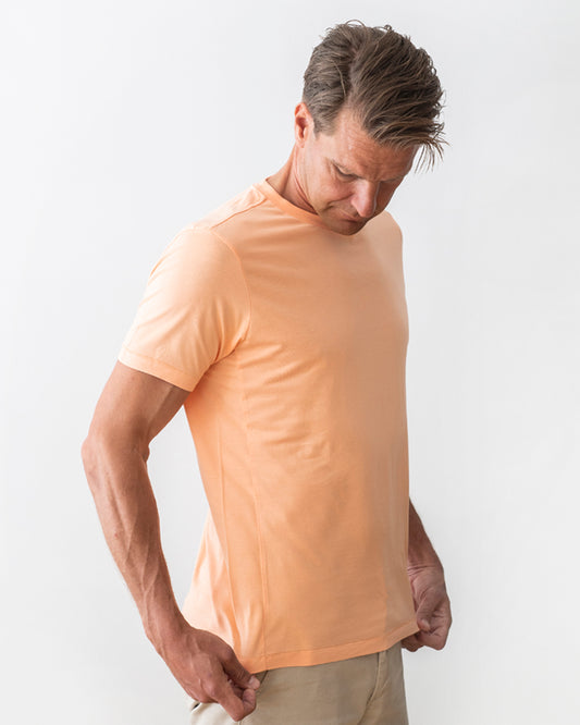 TENCEL T-SHIRT APRICOT 
