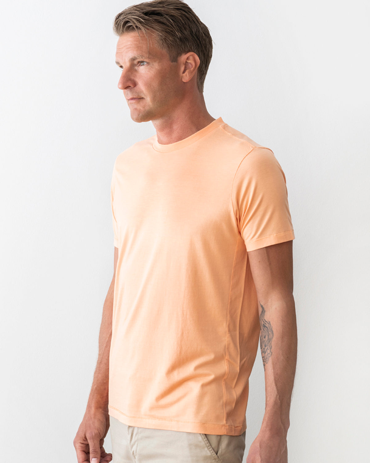 LYXIG T-SHIRT APRIKOS ORANGE