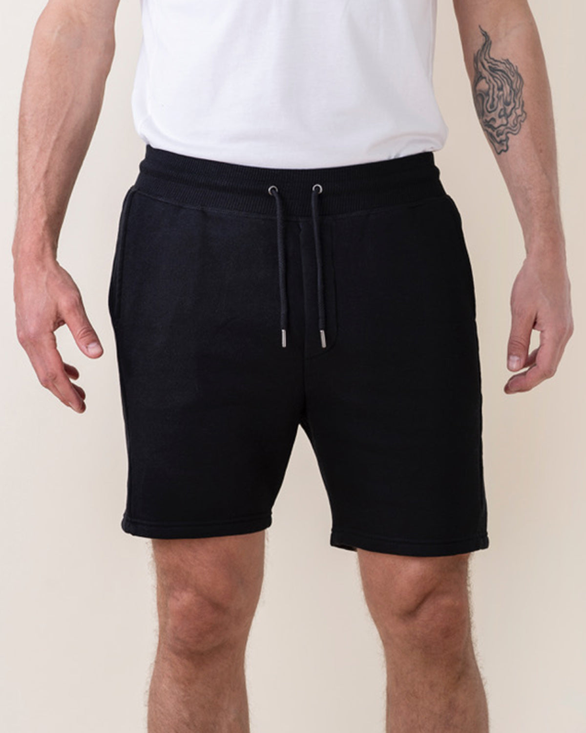 MJUKISSHORTS SVART