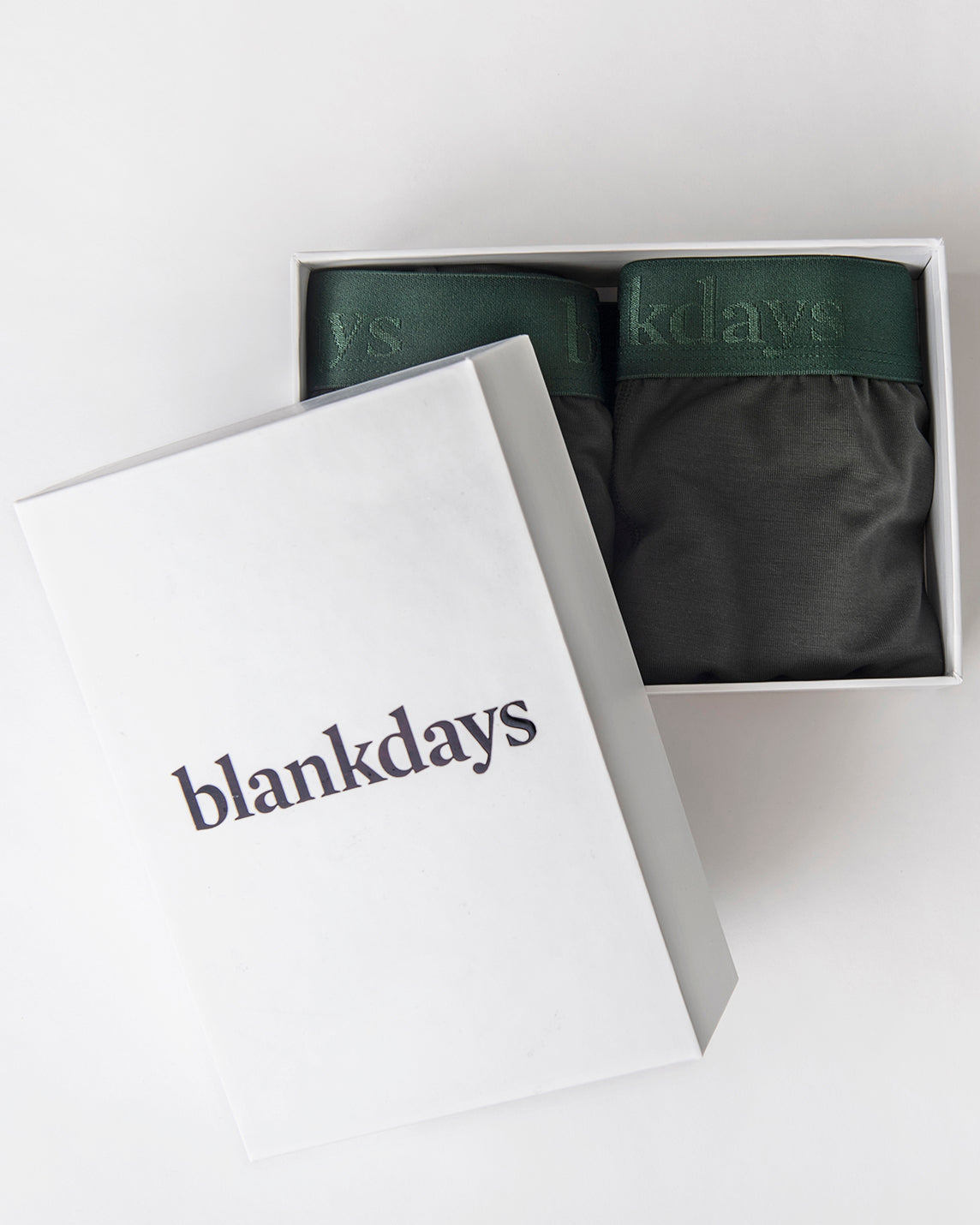 TENCEL™ BOXER SHORTS DARK OLIVE 2- PACK