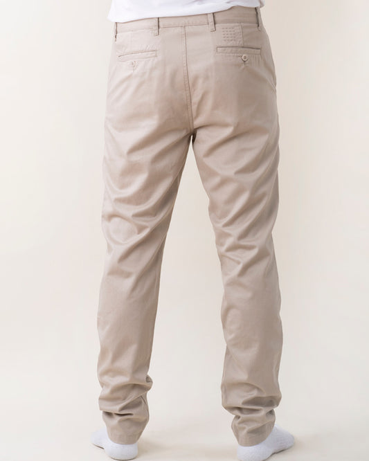 CHINOS DESERT BEIGE- LONG