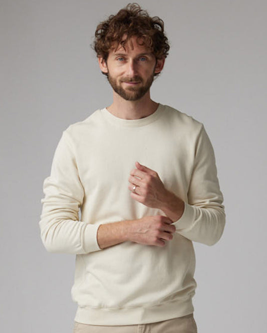 TENCEL™ SWEATSHIRT CLEAN BEIGE