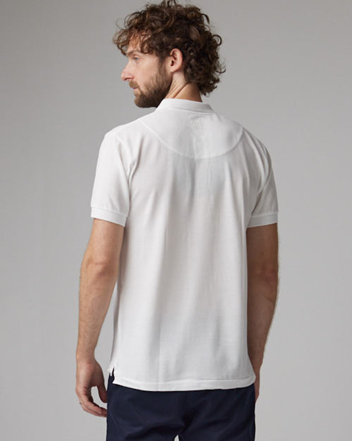 POLO PIQUE WHITE