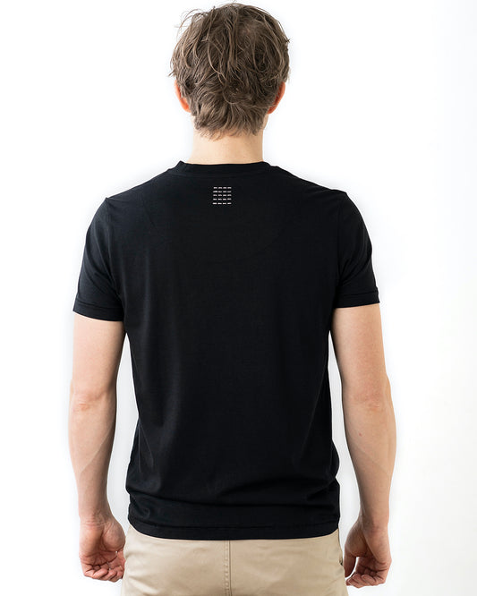 THE TENCEL T-SHIRT BLACK