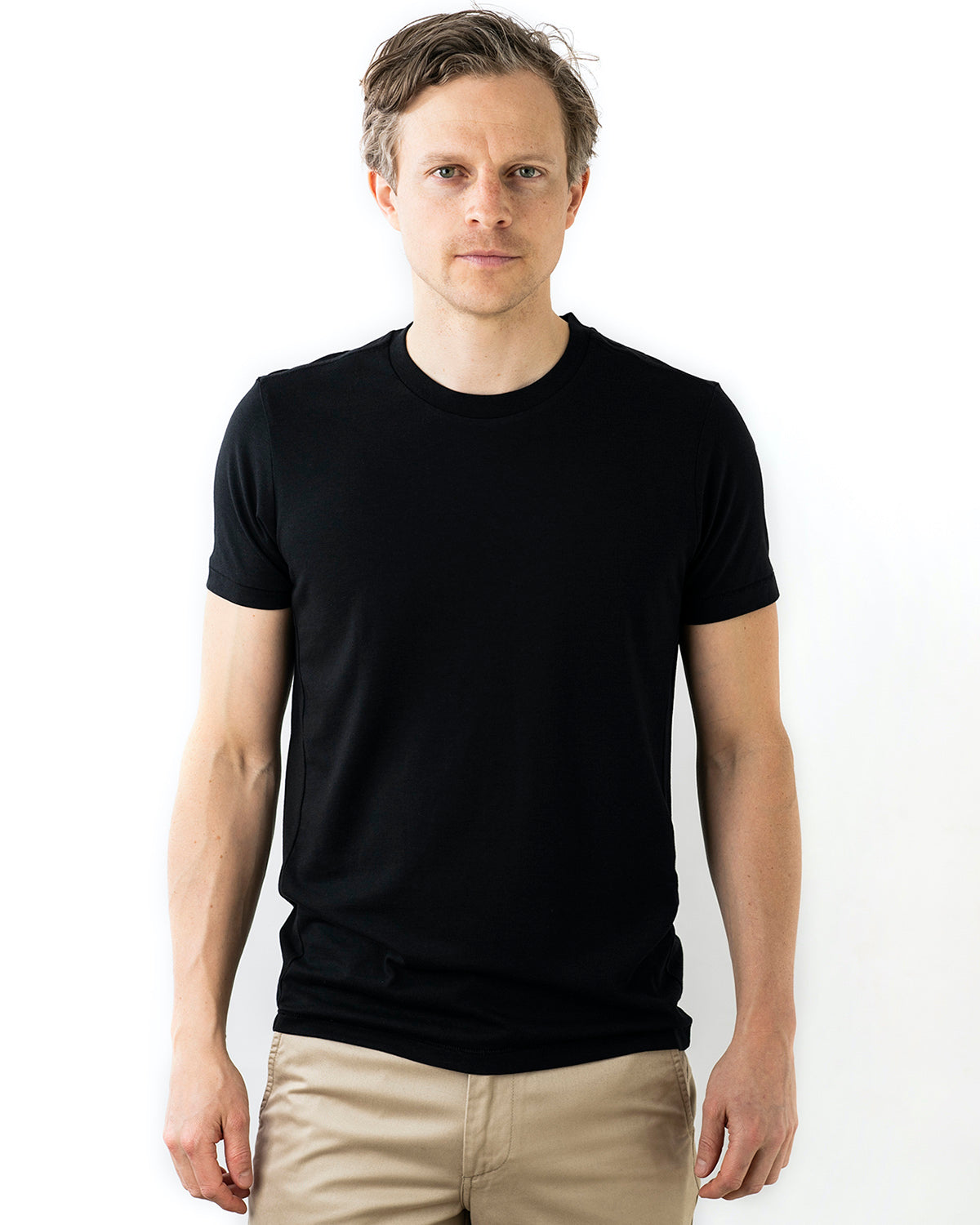 LYXIG T-SHIRT SVART
