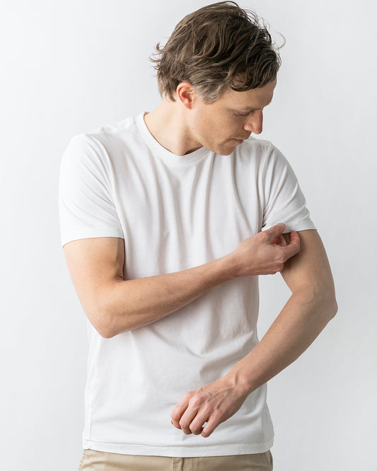 THE TENCEL T- SHIRT WHITE